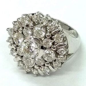 ダイヤモンド D(0.33ct メレダイヤ MD(2.00ct Pt900 リング 買取相場