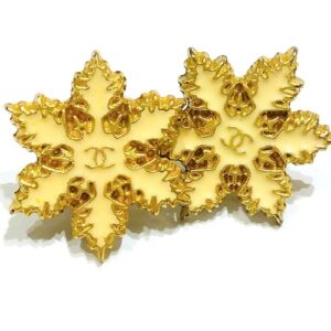 シャネル(CHANEL) アクセサリー ピアス ココマーク スノーフレーク 01A Aランク 買取相場