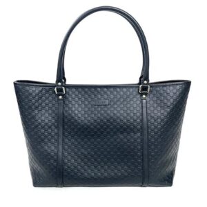 グッチ(GUCCI) トートバッグ グッチシマ 449647 ブラック ABランク 買取相場