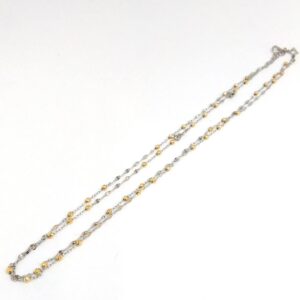 プラチナ850(Pt850) 18金(K18) アクセサリー ネックレス 買取相場