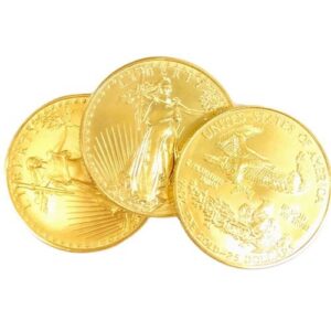22金(K22) 投資用地金 イーグル金貨1/2oz 3枚 買取相場