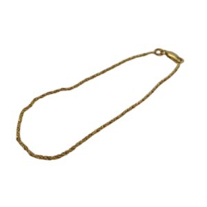 18金(K18) アクセサリー ブレスレット 買取相場