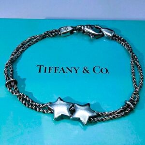 ティファニー(Tiffany＆Co) ブレスレット ダブルロープ SV925 ABランク 買取相場