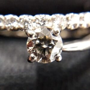 ダイヤモンド D(0.305ct I SI2 Pt900 リング 買取相場