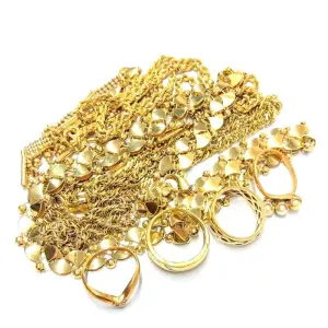 18金(K18)アクセサリー ネックレス リング 買取相場