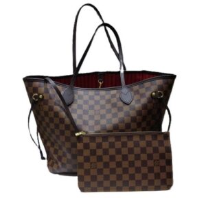 ルイヴィトン (LOUIS VUITTON) トートバッグ ネヴァーフルMM ダミエ・エベヌ N41358 Aランク 買取相場
