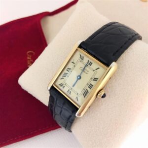 カルティエ(Cartier) マストタンク ヴェルメイユ SV925 W1003153 レディース時計 手巻き Bランク 買取相場