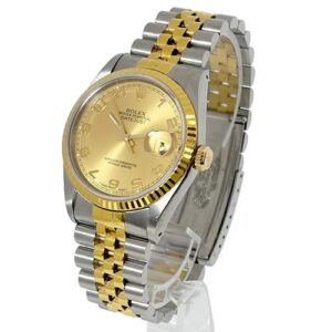 ロレックス(ROLEX) デイトジャスト 16233 S番 自動巻き SS×YG ABランク 買取相場