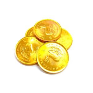 22金(K22) 投資用地金 クルーガーランド金貨 1/4オンス 5枚 買取相場