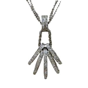 メレダイヤ MD(1.00ct K18WG ネックレス 買取相場