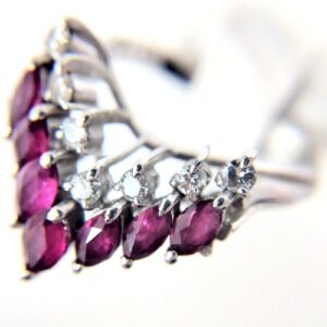 ルビー R(0.93ct メレダイヤ MD(0.19ct Pt900 イヤリング 買取相場