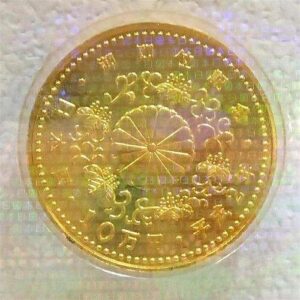 24金(K24) 投資用地金 天皇陛下御即位記念 10万円金貨 買取相場