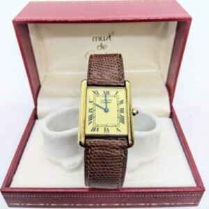 カルティエ(Cartier) マストタンク ヴェルメイユ 925 クォーツ時計 ランクB 買取相場