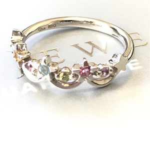 スタージュエリー(STAR JEWELRY) K10 マルチカラーストーン リング Bランク 買取実績