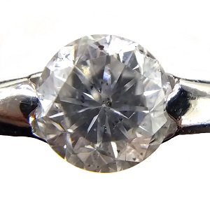 ダイヤモンド D(0.388ct J I2 Pt900 リング 買取相場