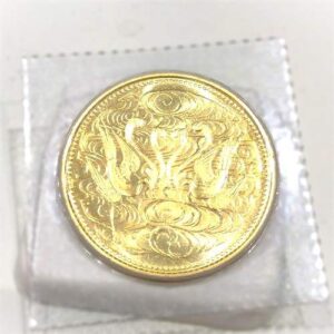 24金(K24) 投資用地金 天皇陛下御在位60年記念 10万円金貨 買取相場