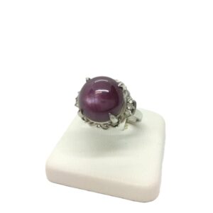 スタールビー SR(15.28ct MD(0.11ct Pt900 リング ジュエリー買取相場