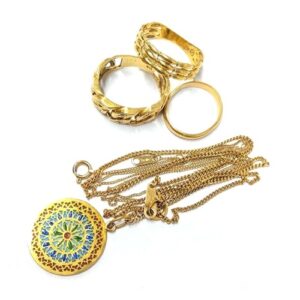 18金(K18) アクセサリー リング ネックレス 買取相場