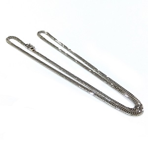 プラチナ850(Pt850) アクセサリー 喜平ネックレス 6面ダブル 買取相場