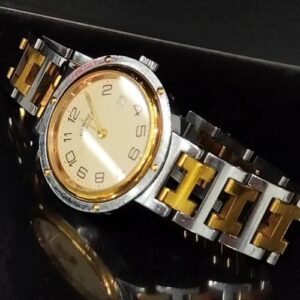 エルメス(HERMES) クリッパー CL4.220 クウォーツ SS×GP Bランク 買取相場