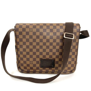 ルイ・ヴィトン(Louis Vuitton) ブルックリン MM ショルダーバッグ ダミエ エベヌ N51211 Bランク 買取相場