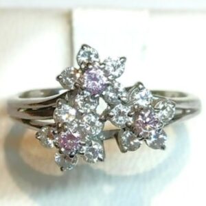 メレダイヤモンド MD(0.10ct  MD(0.377ct PT900 リング 買取相場