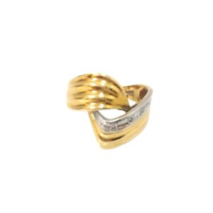 プラチナ850(Pt850) 18金(K18)　コンビアクセサリー リング 買取相場