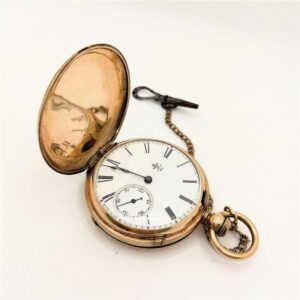 エルジン(ELGIN) 時計 10サイズ ゲイルボーデン 鍵巻き アンティーク懐中時計 買取相場