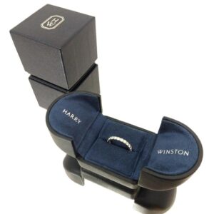 HARRY WINSTON（ハリーウィンストン） リング Pt950 カットプロングセット ハンドリング Aランク 買取相場