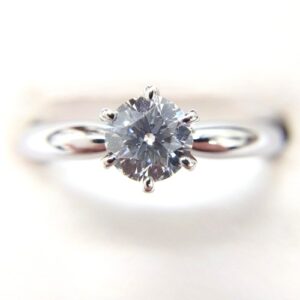 ダイヤモンド D(0.413ct D EX Pt900 リング 買取相場