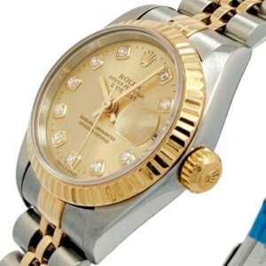 ロレックス(ROLEX) デイトジャスト 69173G T番 シャンパン文字盤 SS×YG Aランク 買取相場