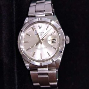 ロレックス(ROLEX) オイスターパーペチュアルデイト Ref.1501 エンジンターンドベゼル シルバー文字盤 SS Bランク 買取相場