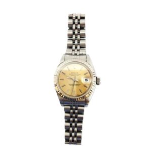 ロレックス(ROLEX) デイトジャスト 69174 自動マイ SS×WG※付属品完品 Aランク 買取相場