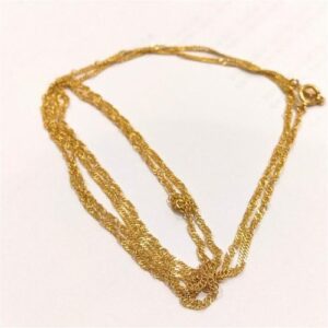 24金(K24) アクセサリー ネックレス 買取相場