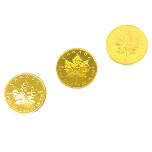 24金(K24) 投資用地金 メイプルリーフ1/2×3 買取相場