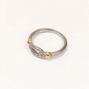 プラチナ950(Pt950) 18金(K18) コンビ アクセサリー リング 買取相場