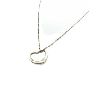ティファニー(Tiffany＆Co) ネックレス オープンハート SV925 Bランク 買取相場