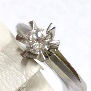 ダイヤモンド D(0.30ct H VS2 G Pt900 リング 買取相場