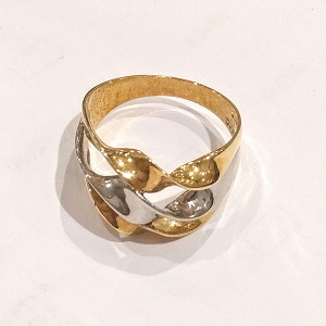 プラチナ900(PT900) 18金(K18) コンビ アクセサリー リング 買取相場