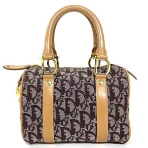 ディオール(Dior) トロッター ミニ ハンドバッグ キャンバス ブラウン Bランク 買取相場