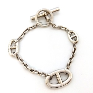 エルメス(HERMES) ブレスレット シェーヌダンクル ファランドール LGサイズ シルバー925(SV925) ABランク 買取相場