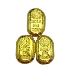 インゴット(IK) 投資用地金 井島貴金属25g 3本 買取相場