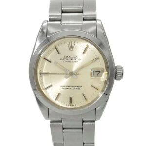 ロレックス(ROLEX) オイスター パーペチュアル デイトジャスト6824 5番 シルバー文字盤 SS Bランク 買取相場