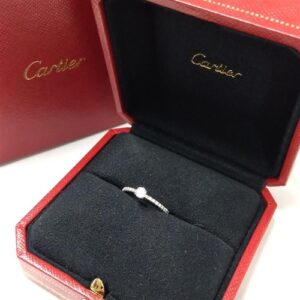 カルティエ Pt950 D(0.18ct エタンセル ドゥ カルティエ リング 買取相場