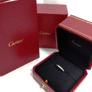 カルティエ(Cartier) 1895 ウェディングリング 1Pダイヤモンド Pt950 B ランク 買取相場