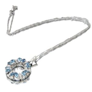 アクアマリン A(2.34ct ダイヤモンド MD(0.07ct PT900 Pt850 ネックレス 買取相場