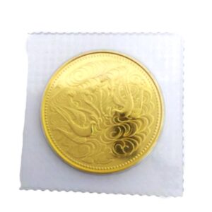 K24(24金) 記念品 天皇陛下御在位60年記念10万円金貨 買取相場