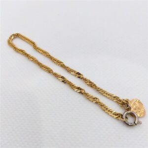 18金(K18) アクセサリー ブレスレット 買取相場