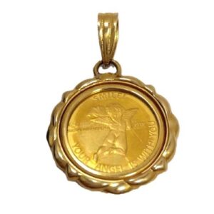 24金(K24) 18金(K18) コンビ アクセサリー 金貨トップ 買取相場
