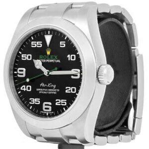 ロレックス(ROLEX) 116900 エアキング ランダムシリアル 腕時計 SS ブラック文字盤 ABランク 買取相場